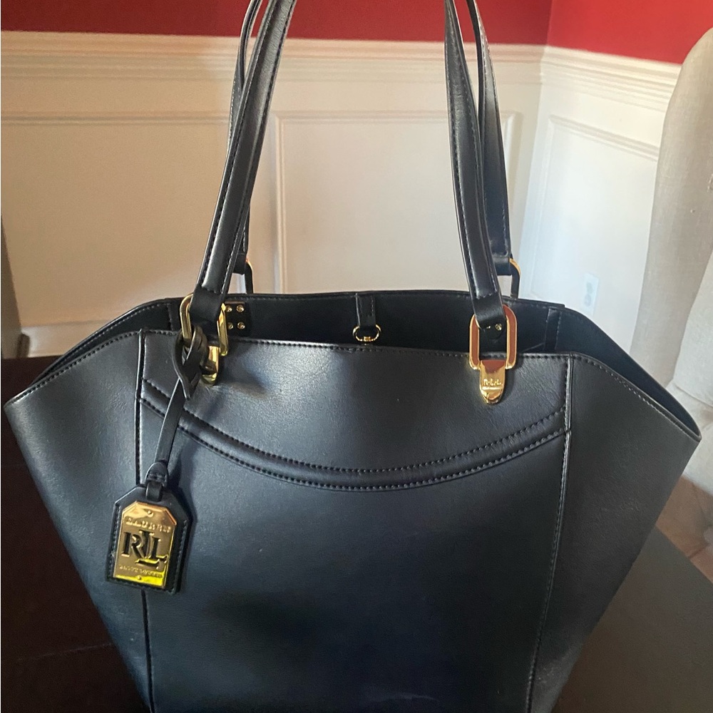Ralph Lauren Black Tote Bag